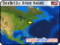 Dentist Dr. Bruce Baratz satellite map