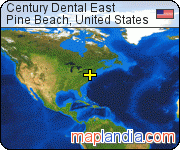 Century Dental East satellite map