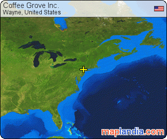 Coffee Grove Inc. satellite map