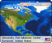 University Pain Medicine Center satellite map