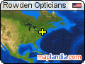 Rowden Opticians satellite map
