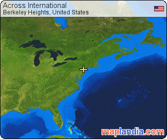 Across International satellite map