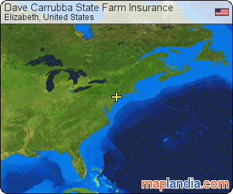 Dave Carrubba State Farm Insurance satellite map