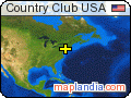 Country Club USA satellite map