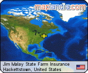 Jim Malay State Farm Insurance satellite map