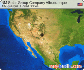 NM Solar Group Company Albuquerque  satellite map