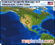 Universal Therapeutic Massage Insti satellite map