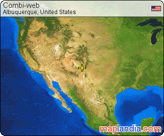 Combi-web satellite map