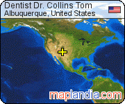 Dentist Dr. Collins Tom satellite map