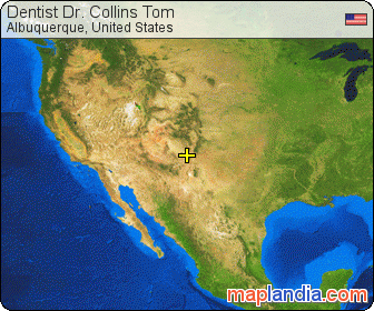 Dentist Dr. Collins Tom satellite map