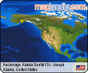 Anchorage Alaska Dentist Dr. Joseph satellite map