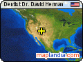 Dentist Dr. David Herman satellite map