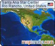 Santa Ana Star Center satellite map