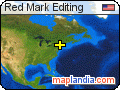 Red Mark Editing satellite map