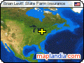 Brian Levitt State Farm Insurance satellite map