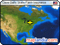 Dave Delfs State Farm Insurance satellite map