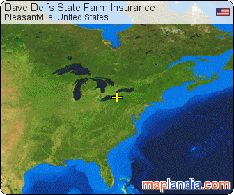 Dave Delfs State Farm Insurance satellite map