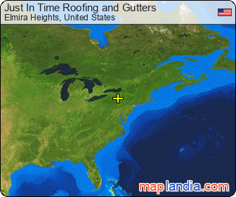 Just In Time Roofing and Gutters satellite map