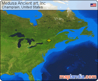 Medusa Ancient art, Inc satellite map