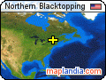 Northern Blacktopping satellite map