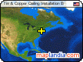 Tin & Copper Ceiling Installation B satellite map