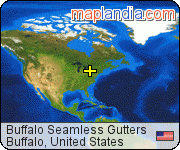 Buffalo Seamless Gutters satellite map
