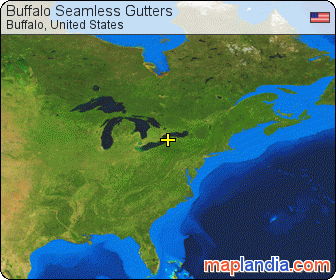Buffalo Seamless Gutters satellite map