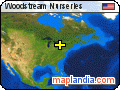 Woodstream Nurseries satellite map