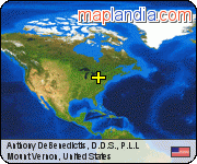 Anthony DeBenedictis, D.D.S., P.L.L satellite map