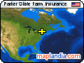 Parker State Farm Insurance satellite map