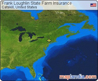 Frank Loughlin State Farm Insurance satellite map