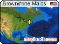 Brownstone Maids satellite map