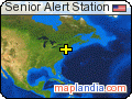 Senior Alert Station satellite map