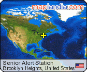Senior Alert Station satellite map