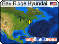 Bay Ridge Hyundai satellite map