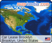 Car Lease Brooklyn satellite map