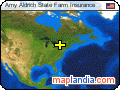 Amy Aldrich State Farm Insurance satellite map