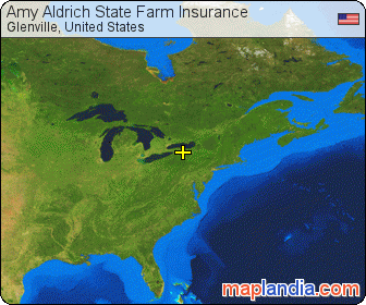 Amy Aldrich State Farm Insurance satellite map