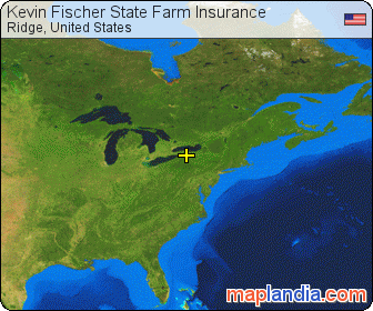 Kevin Fischer State Farm Insurance satellite map