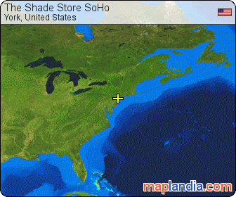 The Shade Store SoHo  satellite map