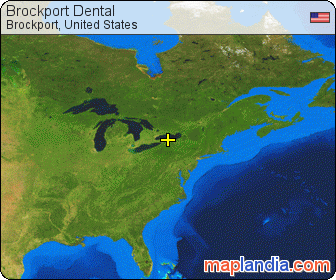 Brockport Dental satellite map