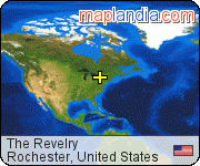 The Revelry satellite map