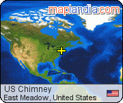 US Chimney satellite map