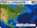 Metro Limousine satellite map