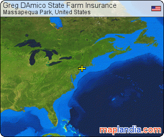Greg DAmico State Farm Insurance satellite map