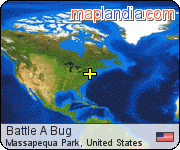 Battle A Bug® satellite map