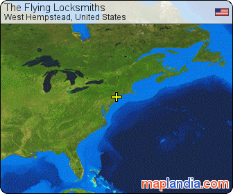 The Flying Locksmiths satellite map