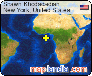 Shawn Khodadadian satellite map