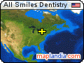 All Smiles Dentistry satellite map