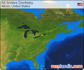 All Smiles Dentistry satellite map